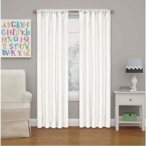 Eclipse Kendall Blackout Window 2‎ Panel 42 in W x 54 in L - White